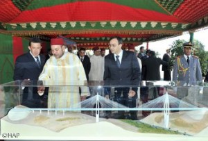 SM-le-Roi-Mohamed-VI-inaugure-le-commencement-des-travaux-de-lautoroute-de-déviation-Casa-Rabat