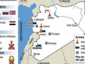 Syrie:  l’amorce de la destruction des armes chimiques